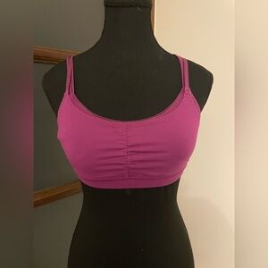 Lululemon Athletica Fuchsia Sports Bra
